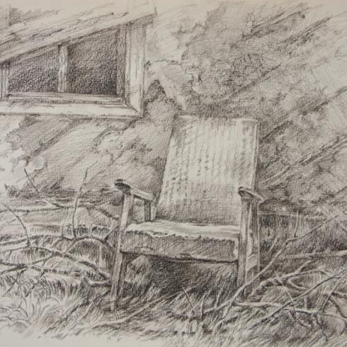 Егоист. Бумага. Карандаш. 2015. 37х55
