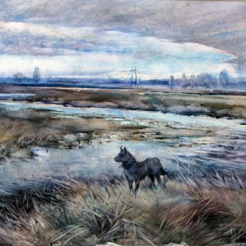 Эхо. 2013. Акварель
