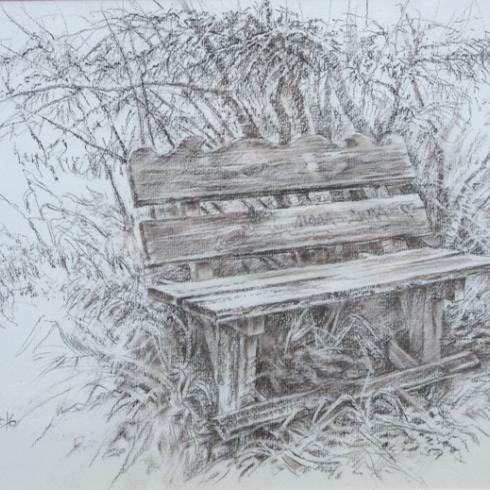 И сияли звезды. Бумага. Карандаш. 2015. 37х55