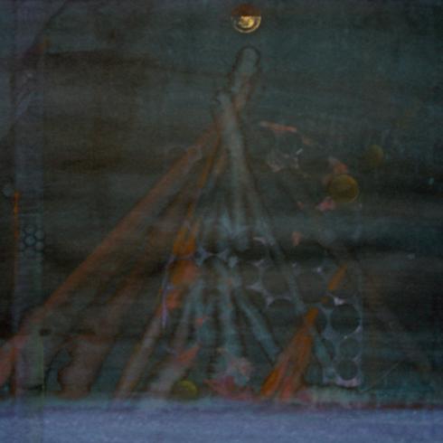 Миф потухшего костра. 1994. Акварель. 48х43