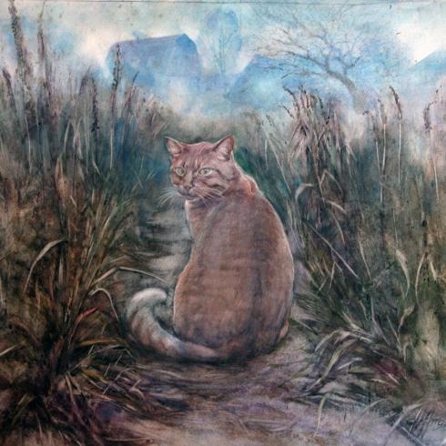 Мысредивас. 2013. Акварель